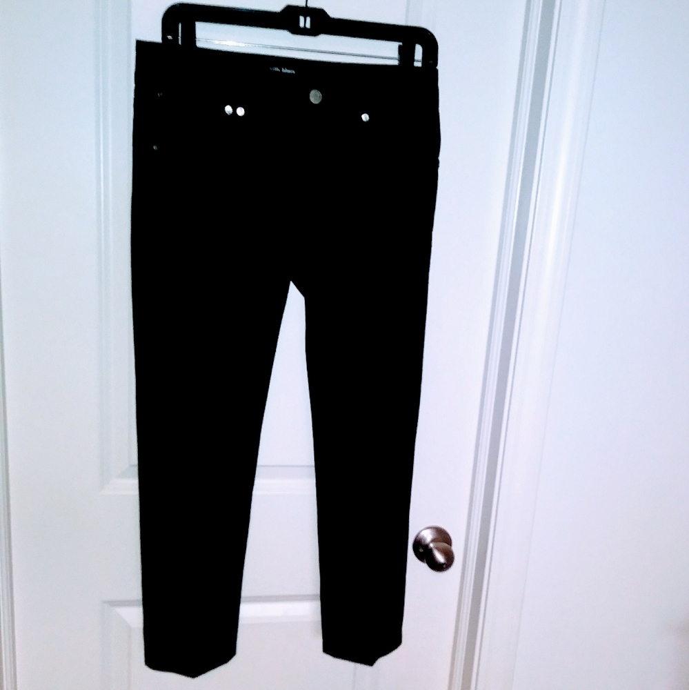 Billy Blues Black Pleat Front Straight Leg Pants 2